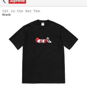 SUPREME CAT IN THE HAT SHIRT